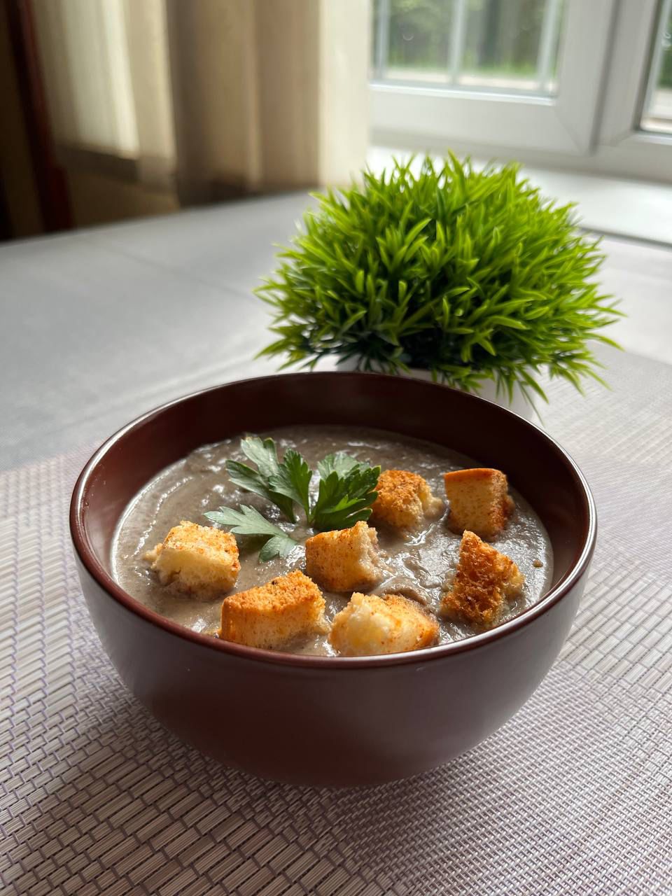 Чечевичный суп в MACRUS Vegan Food во Владикавказе